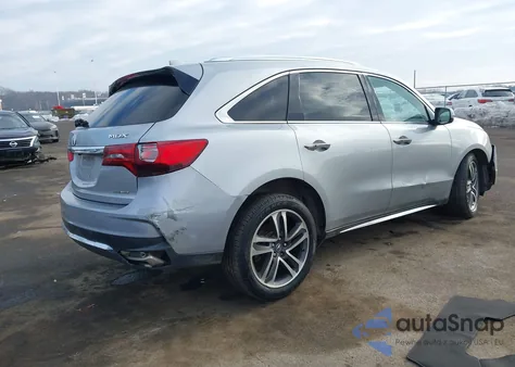 2018 Acura Mdx Advance Package z USA, uszkodzony, nr VIN 5J8YD4H83JL002819